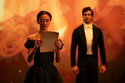 Experience the Chicago premiere of The Joffrey Ballet’s "Eugene Onegin," a richly human ballet of love, loss and redemption, choreographed by Yuri Possokhov with music by Ilya Demutsky, June 4–14 at the Lyric Opera House. (Photo by Carolyn McCabe)