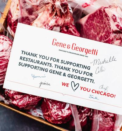 Iconic Chicago restaurant, Gene & Georgetti's, now delivers their fan favorite steaks across the country.