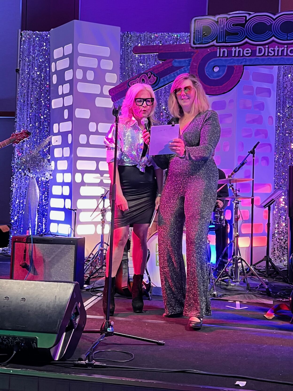 Justine Fedak, Mag Mile Assn. Board Chair, and Kimberly Bares, Mag Mile Assn. president/CEO.