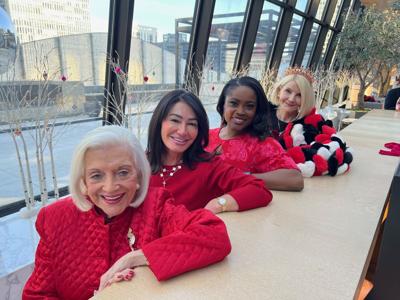 Service Club of Chicago Valentine's Day Tea. (Photo by Candace Jordan)
