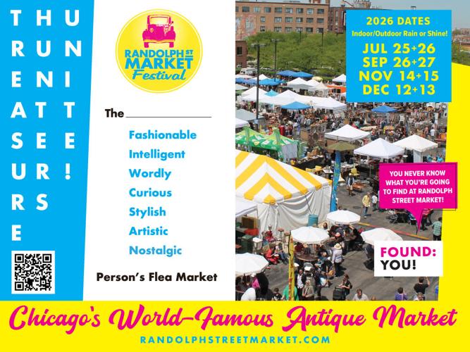 Randolph Street Market 2026 schedule.