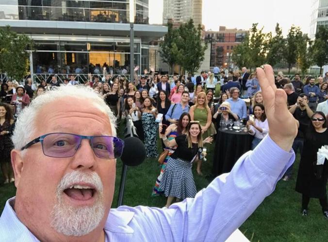 Phil Vettel, former Chicago Tribune food critic, and winner of the 2024 Jean Banchet Award for Culinary Excellence, the highest honor bestowed by the organization. (Photo | Phil Vettel, 2018, his first selfie after revealing his identity after retiring ...