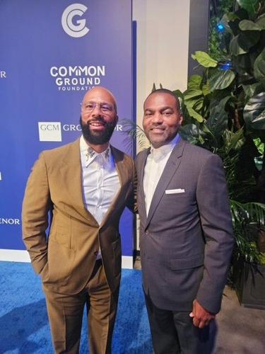 Common and Marc Brooks. (Provided photo)