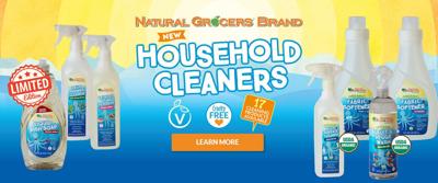 Like all Natural Grocers® Brand cleaning items, these new products are vegan, cruelty free and made without parabens, phthalates, sulfates, and synthetic fragrances.