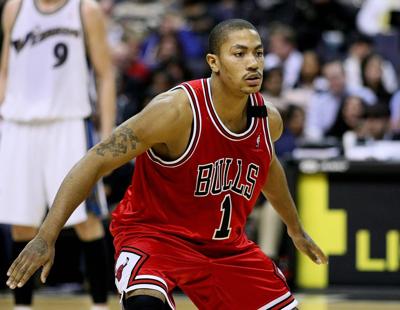 Former Chicago Bulls star, Derrick Rose, will serve as Grand Marshal for NASCAR Chicago's Street Race, the Grant Park 165. (Photo courtesy of Wikimedia Commons)