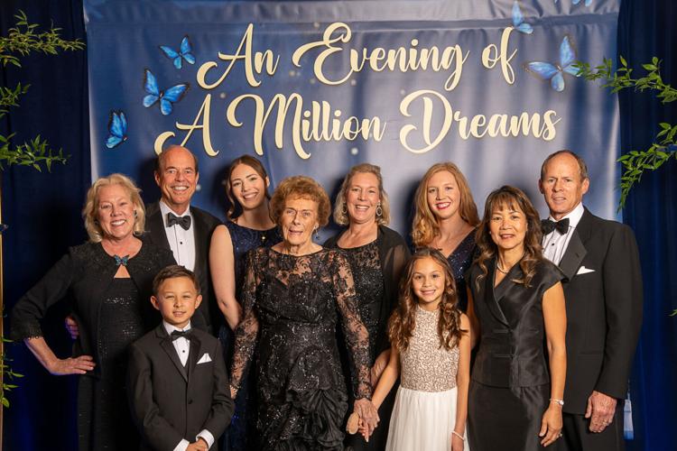 Longtime member Peg Scoville and family. (Photo by Patrick Nugent Photography)