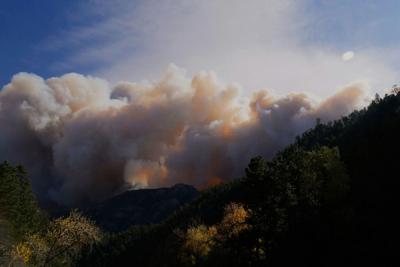 Evacuation orders in place as massive wildfire spreads in Northern California