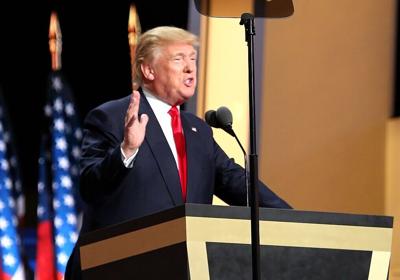 Trump to make announcement in first public appearance in a week amid health rumors