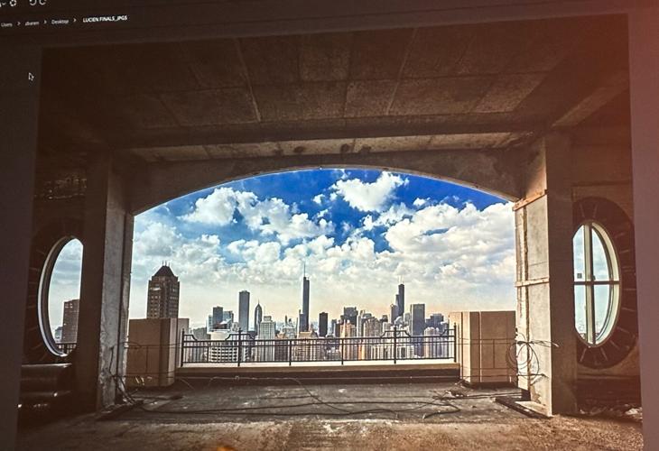 During the presentation, a slide from one of Lagrange's penthouses was shown shot by William Zbaren.