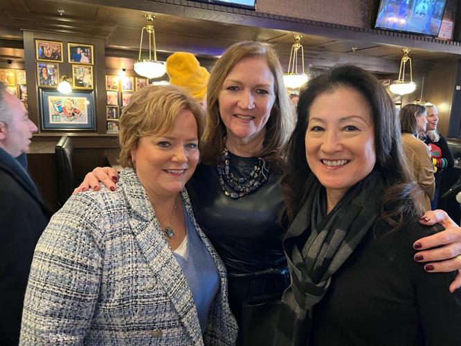 Betsy Shepherd, Marilynn Gardner and friend. (Photo by Candace Jordan)