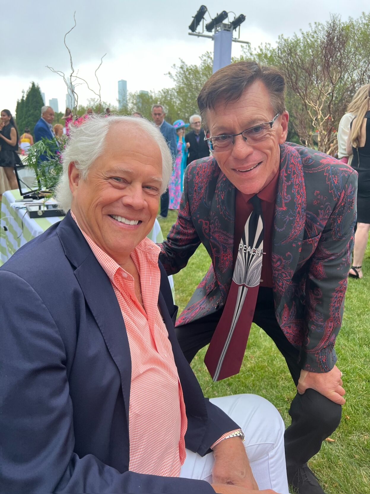 Chuck Jordan and Michael Norris. (Photo | Candace Jordan)