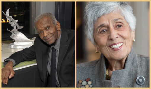 Honorees for Music of the Baroque Gala will be arts icons Richard Hunt and Joan Harris. (Photo courtesy of Music of the Baroque)