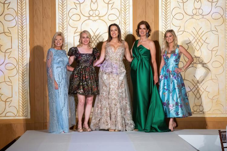 Models wearing Mira Couture.