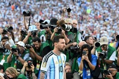 Lionel Messi opened his World Cup campaign with a hat-trick against Algeria