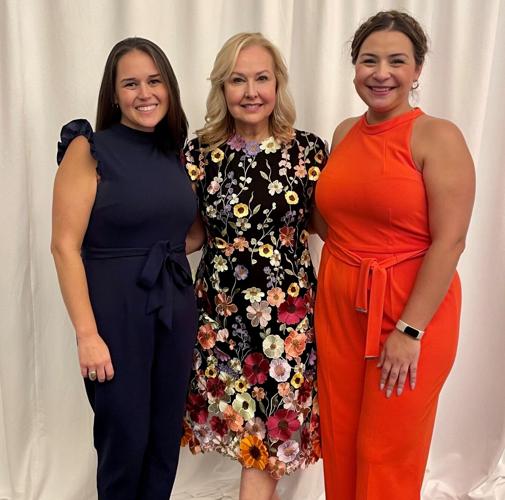 Chicago Lighthouse's Lindsay Inglis, Dr. Janet Szlyk (CL president - CEO) and Karoline Kijowski.