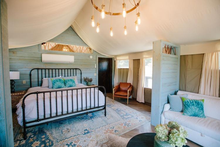 Glamp in style at Camp Aramoni (room)