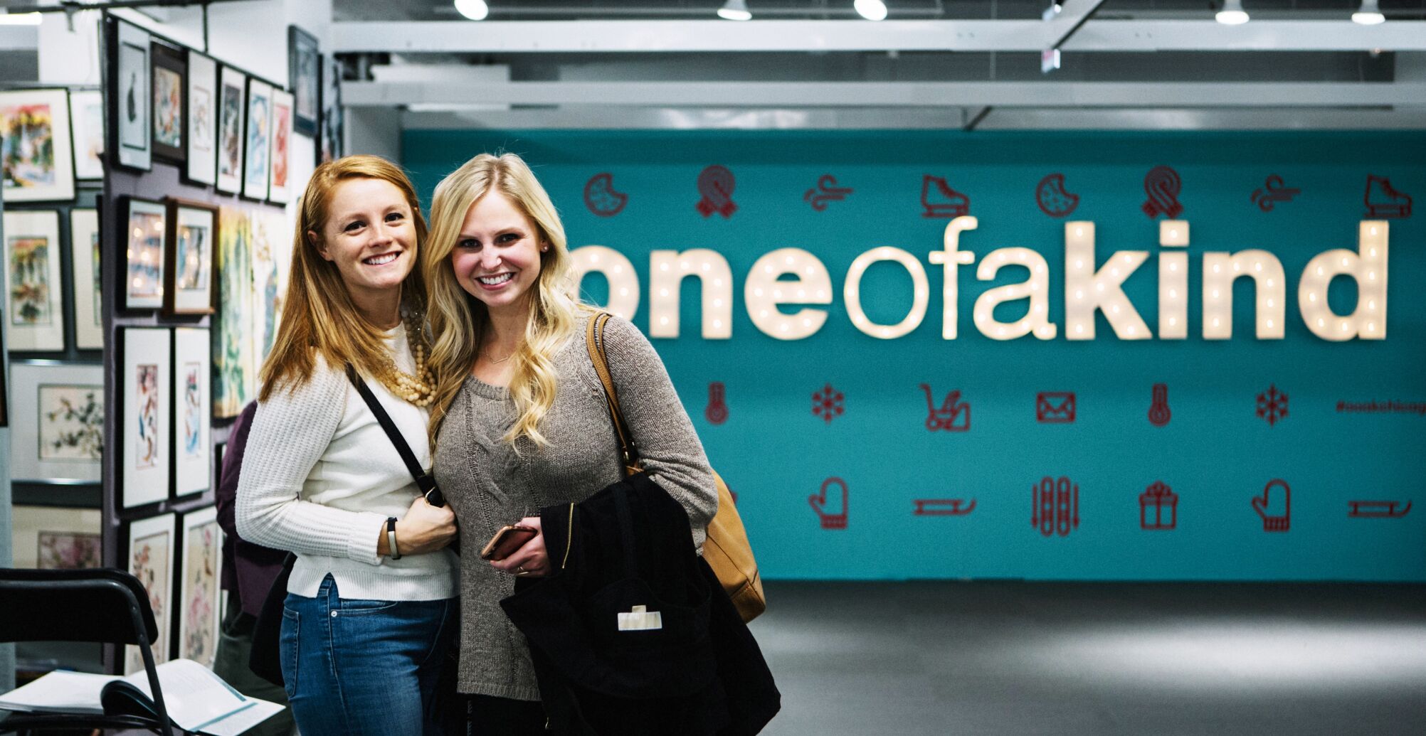 The One of a Kind Holiday Show and Sale returns to the Mart December 2 through December 5.