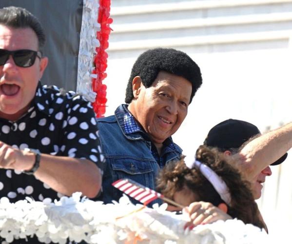 Chubby Checker hasn't changed one bit in all his rock 'n roll years. (Kathy Mondelli photo)