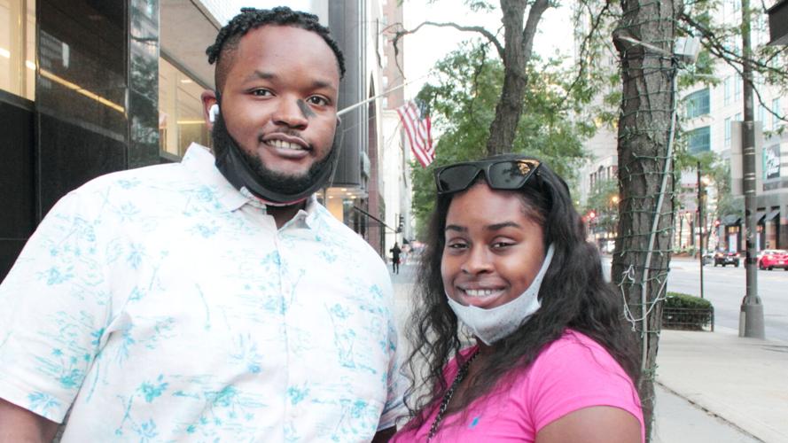Dominique Johnson and Mykeal Hood