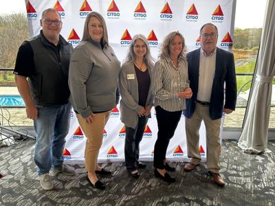 CITGO presenting award to the Conservation Foundation.