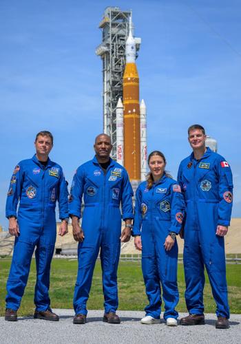 Flying high: Trump orders creation of nation’s first space academy, honors Artemis II crew