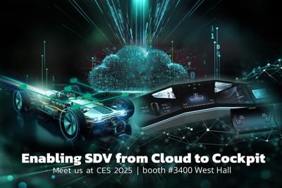 Elektrobit will showcase the latest innovations for accelerating the automotive industry’s transformation toward the software-defined vehicle (SDV) at CES 2025. In the LVCC West Hall, booth #3400, Elektrobit show its expanded line of open-source and vir...