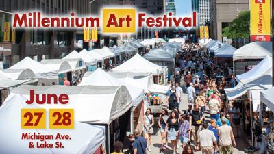 Amdur Productions' Millennium Art Fest comes to Chicago this weekend.
