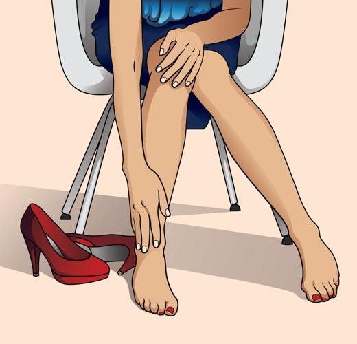 High heel pain? You're not alone! (Shutterstock photo)