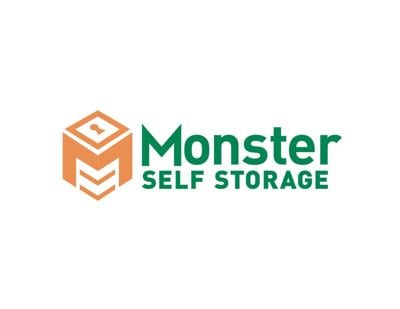 Monster Self Storage Logo