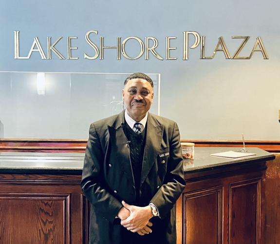 February Doorperson of the Month Leroy Bronson, Lake Shore Plaza, 445 E. Ohio St.