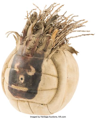 "Cast Away" screen-matched Wilson volleyball sold for $162,500. (Photo courtesy of Heritage Auctions)