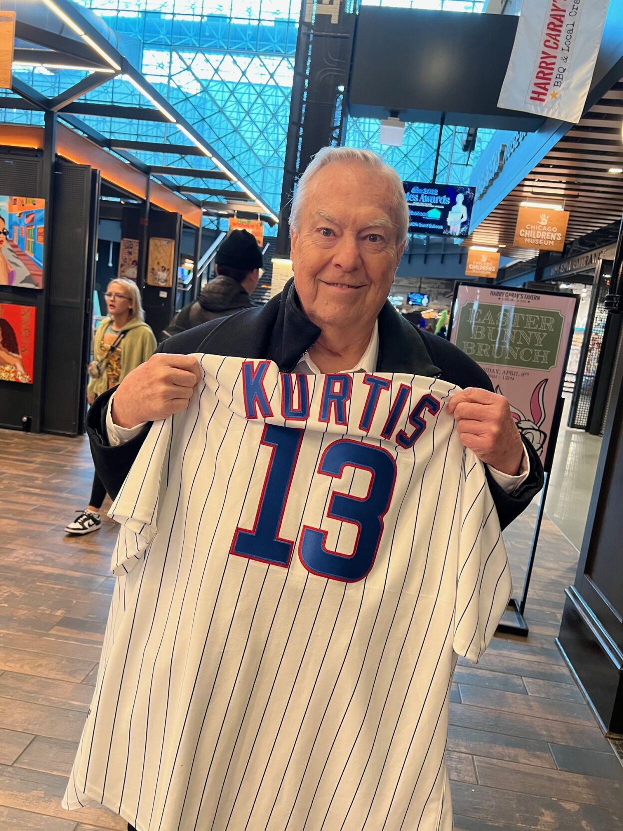 Bill Kurtis served as one of the event hosts.