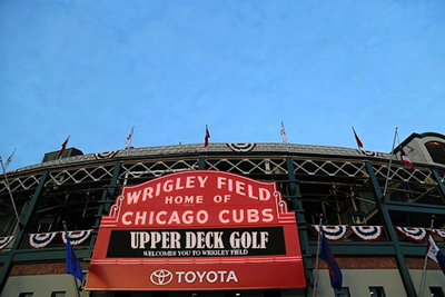 Forget the fairway, Wrigley Field becomes Chicago’s hottest course