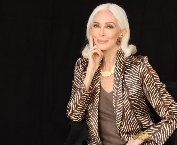 World's oldest and most beautiful supermodel, Carmen Dell' Orefice, turns 94. (Photo by Fadil Barisha)