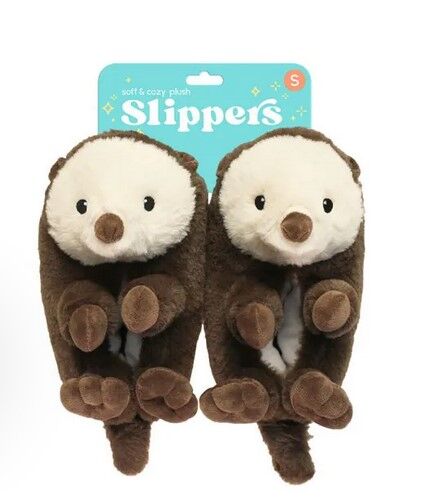 Could anything be cuter or more cuddly than these Sea Otter Slippers from Shedd Aquarium?