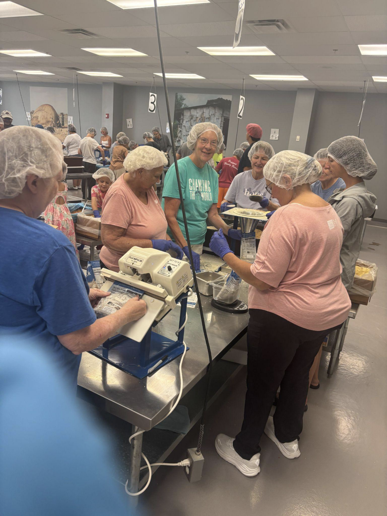 The Haiti Ladies, food-packing aces