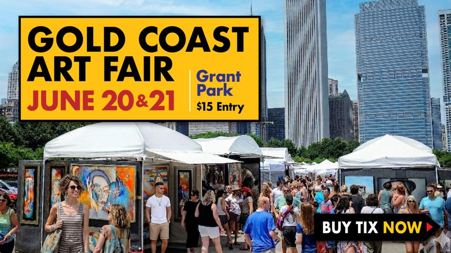 Amdur Productions' Gold Coast Art Fair returns to Grant Park June 20/21.