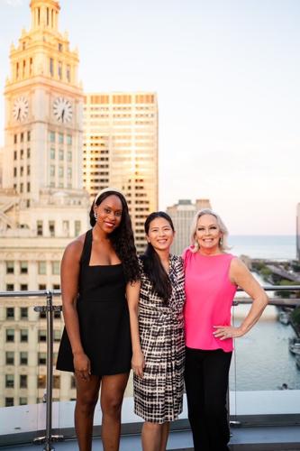 Ashlea Hearn (Chicago Star Marketing Manager), Elaine Hyde (Chicago Star Editor/Publisher) and Candace Jordan (Chicago Star Associate Publisher). (Photo by Kelsy Goodwin)