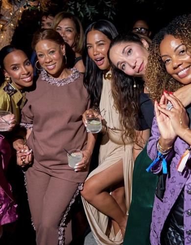 Party guests at a private party hosted by Marc Brooks and Marty Nesbitt at Adalina Prime. (Parrish Lewis Photography)