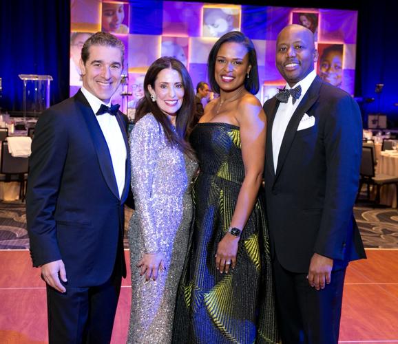 Marc and Dr. Jamie Pasquale (Board Chair) and Co-Chairs Devanee and Alex Washington. (Photo by Ana Miyares)