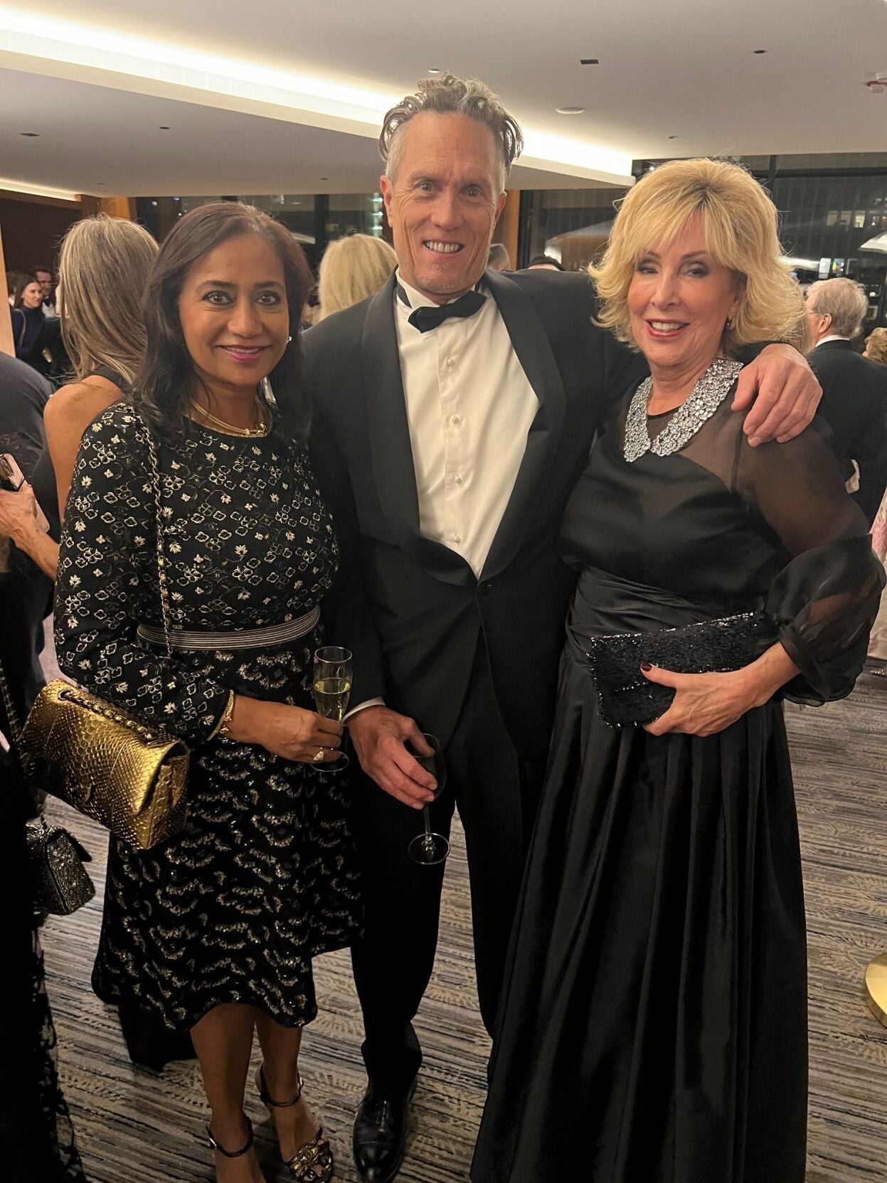 Sheree Schimmer with Jim Bandyk and friend. (Photo by Candace Jordan)