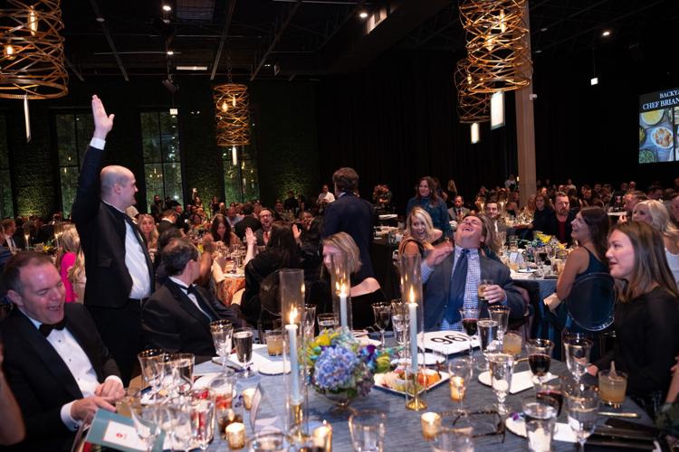 Guests enjoying the Celebrity Chef Ball _ Photo via Abel Arciniega Tequila Graphics