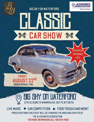 Big Sky on Waterford car show benefits Alzheimer's Association