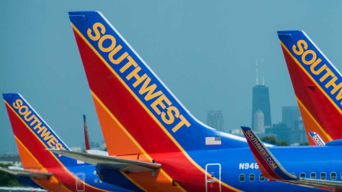 Southwest Airlines lands at O’Hare International Airport Business