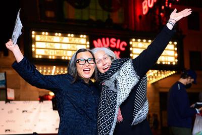 The Chicago International Film Festival's Vivian Teng and Mimi Plauche. (Photo courtesy of CIFF)