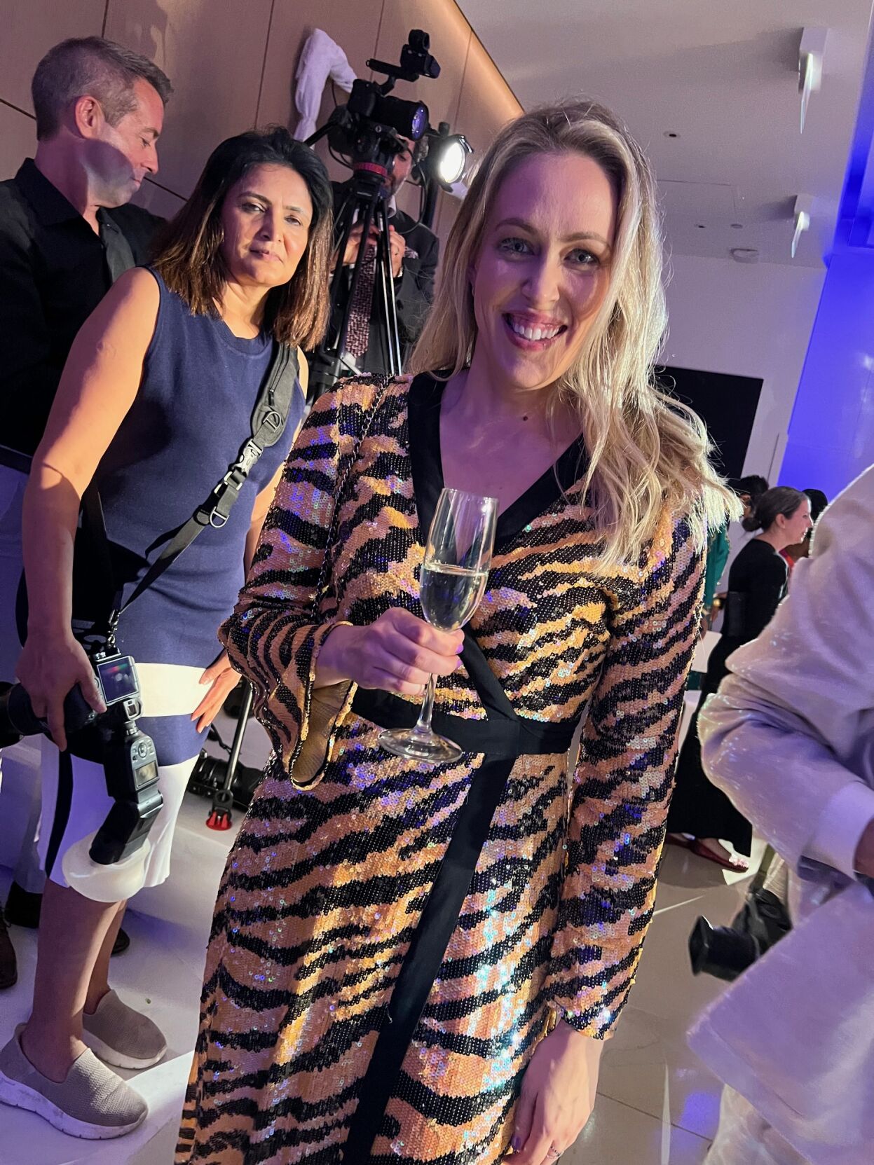 Michelle Molise (Molise PR) was an event producer with Tracey Tarantino. (Photo Candace Jordan)