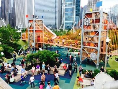 Don't miss Family Fun Night in Maggie Daley Park!