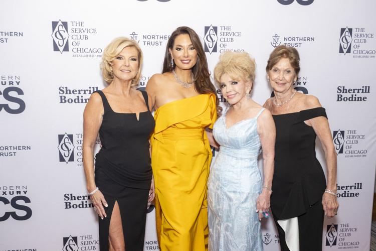 SC President Bobbi Panter, co-chair Alex Meneses, lead sponsor Sherrill Bodine and Myra Reilly. (John Reilly Photography)