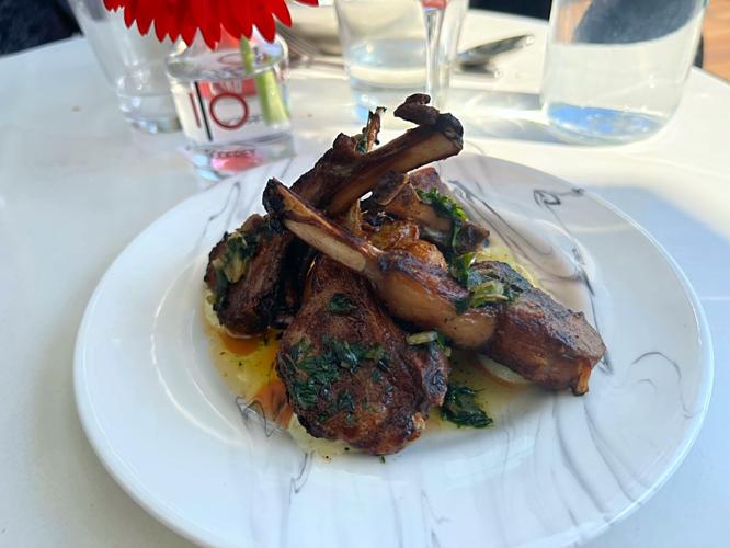 IO Godfrey new happy hour menu lamb chops