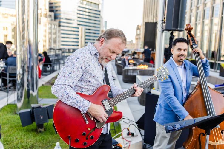 Chicago Star X Trump Hotel Chicago end-of-summer party on Terrace 16. (Photo by Juan Alvarado)